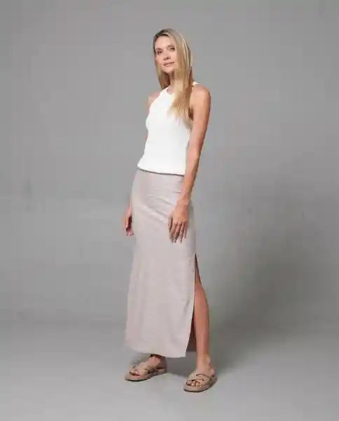 Falda Mujer Beige 4 242G000_BEI151306 Rifle