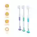 Cepillo de Dientes Para Limpieza de Lengua 2 en 1 Miniso