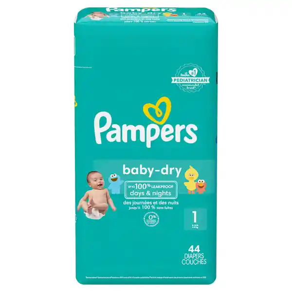 Pampers Pañales Pure Protection 