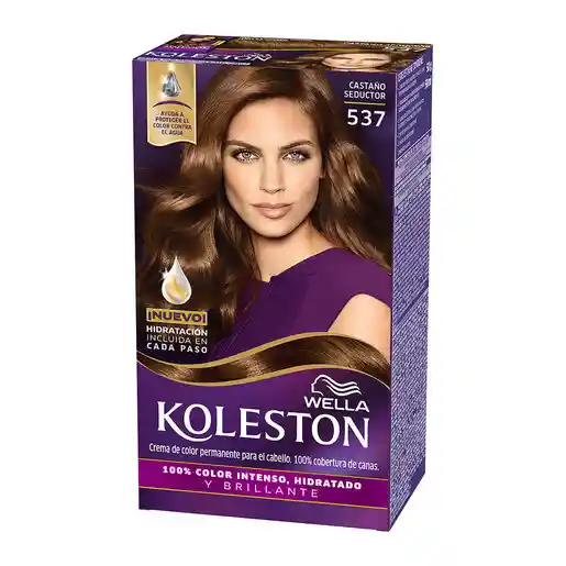 Wella Koleston Tinte Capilar Castaño Seductor Tono 537