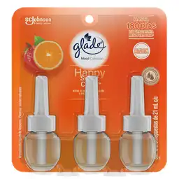 Glade Aceite Naturales Mood Collection Happy Sweet 3 x 21 mL