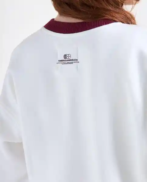 Buzo Mujer Crudo Talla M 689G002_CRU110606 Americanino