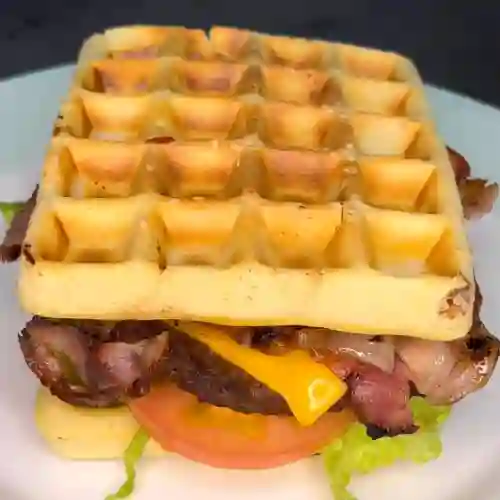 Waffle Burguer Res