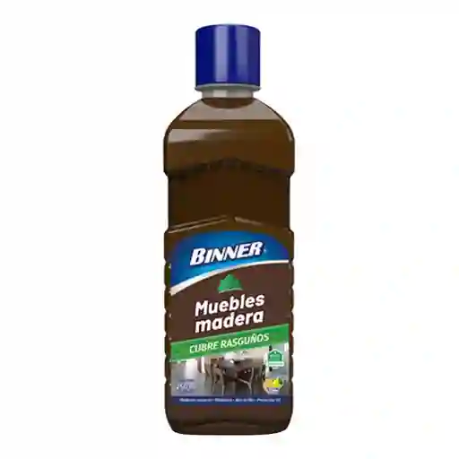 Binner Cubre Rasguños Madera Oscura