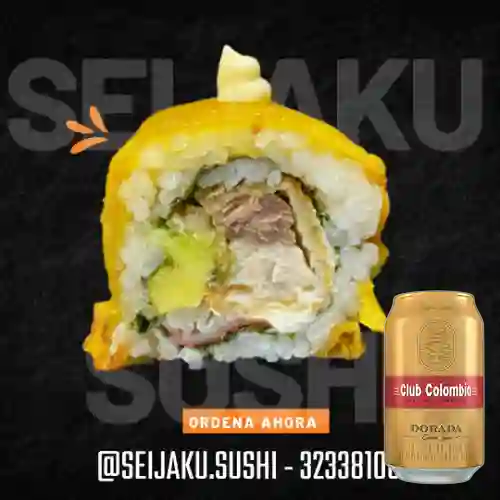 Combo Plátano Maki + Club col. Dorada Lta 330ml