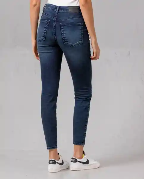 Jean Jegging Mujer Azul Colonial Ultraoscuro T 10 48586 Rifle