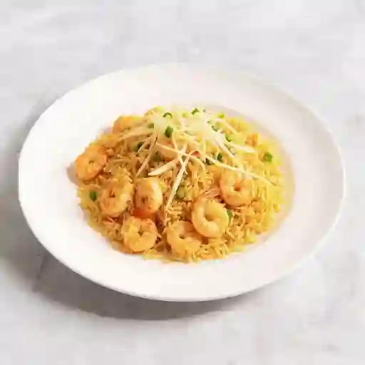 Arroz Frito Personal con Camarones