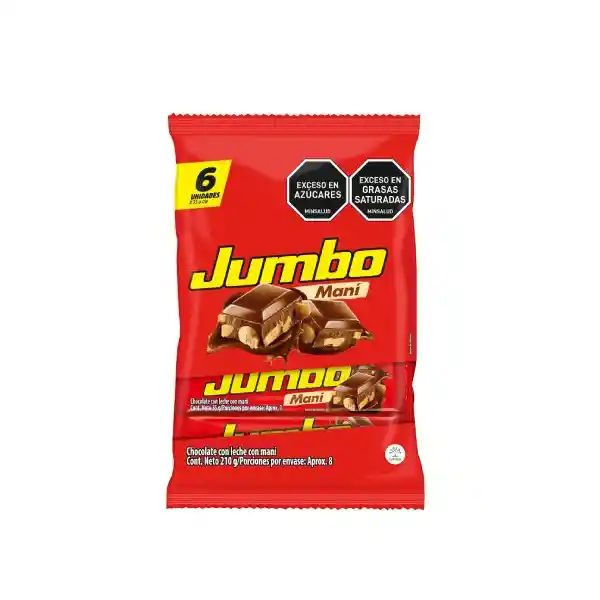 Jumbo Chocolatina Maní