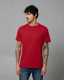 Camiseta Hombre Rojo Talla XXL 100G001 Rifle