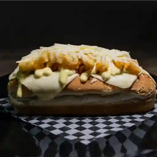 Perro gourmet más coca-cola