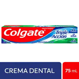 Colgate Crema Dental Triple Acción 75 mL