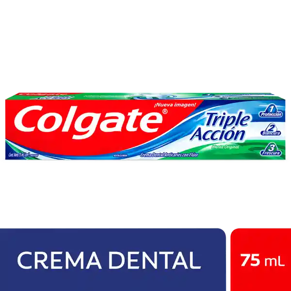 Colgate Crema Dental Triple Acción 75 mL