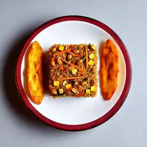 Arroz Mixto Vegetariano
