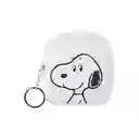 Monedero Cuadrado Snoopy Serie Snoopy Blanco Miniso