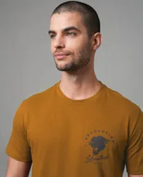 Camiseta Hombre Naranja M 102G012_NAR181160 Rifle