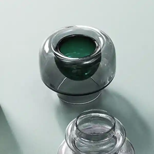 Hubsch Florero Lunar Verde