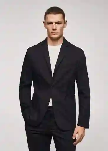 Blazer Americana Jon Navy Talla 48 Hombre Mango