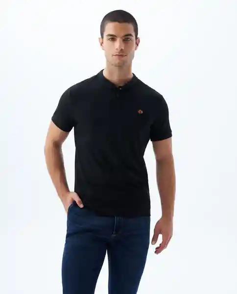 Camiseta Hombre Negro Talla M 800G002_NEG194007 Americanino