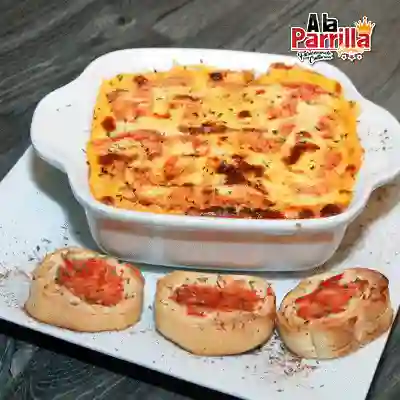 Lasaña de Pollo Alfredo