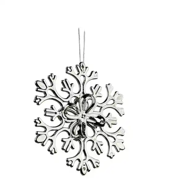Adorno Copo de Nieve Plateado I 1304201053 Finlandek