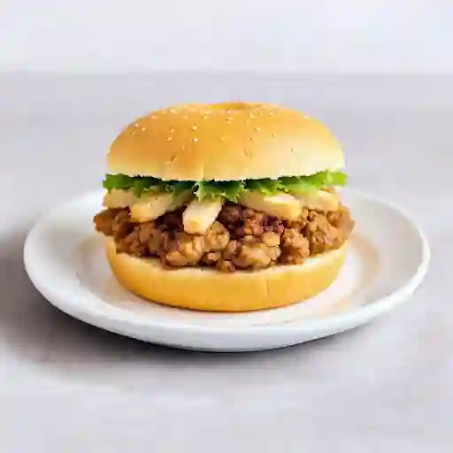 Sándwich Carne & Pollo