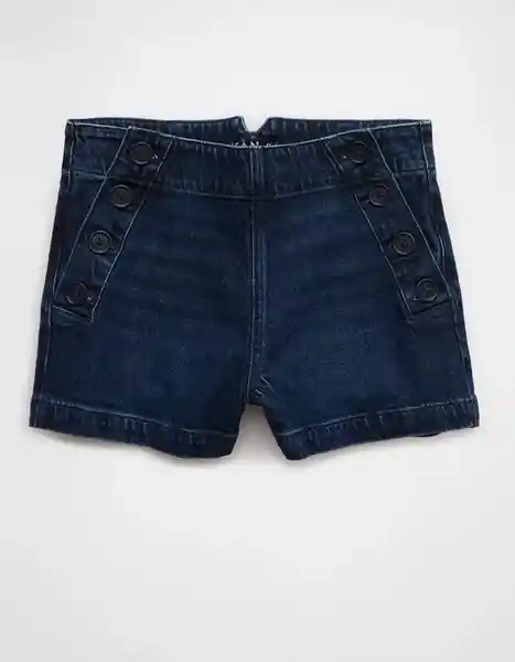 Short Mujer Azul Talla: 0 8337738 American Eagle
