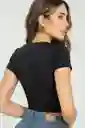 Top Makeno Color Negro Talla S Ragged