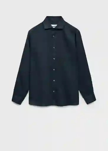 Camisa Tucán Navy Talla M Hombre Mango