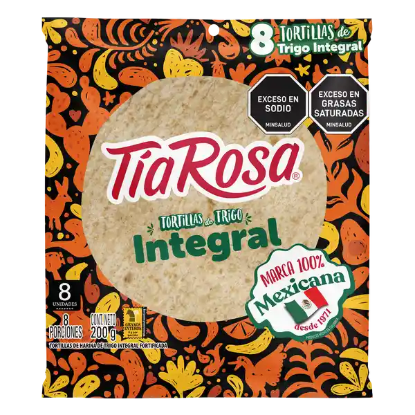 Tía Rosa Tortilla Integrales 200 g