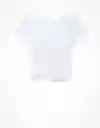 Camiseta Mujer Blanco Talla MEDIUM 400385132554 American Eagle