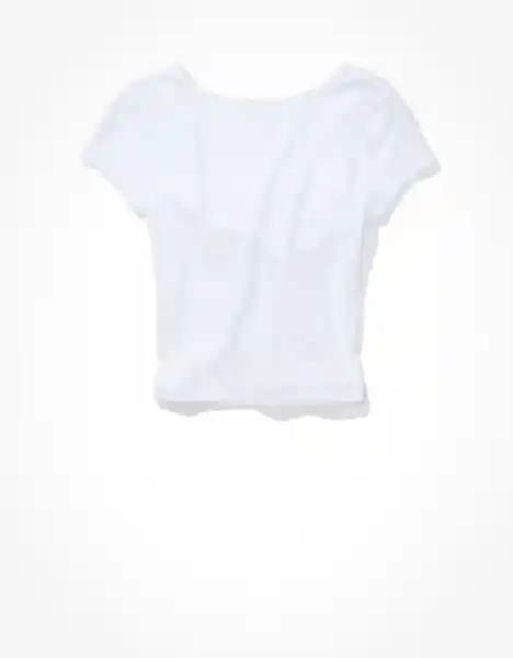 Camiseta Mujer Blanco Talla MEDIUM 400385132554 American Eagle