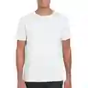 Gildan Camiseta Adulto Ring Spun su Blanco Talla XL