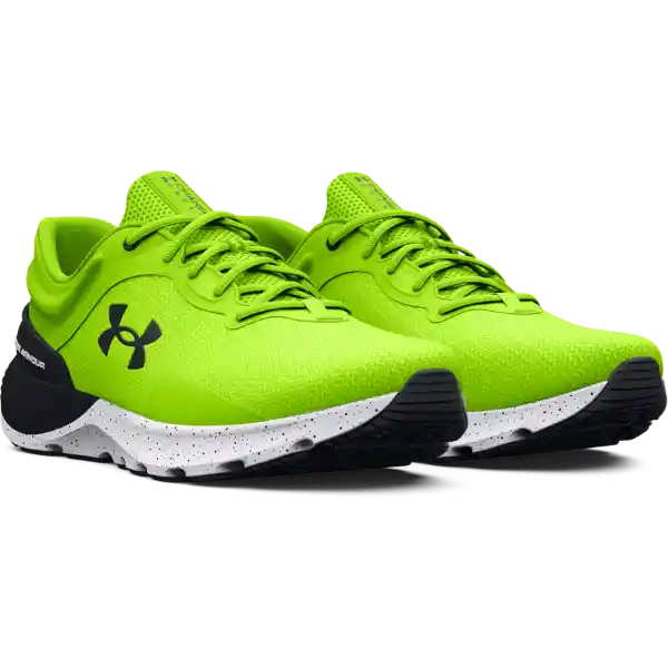 Under Armour Zapatos Charged 4 Hombre Verde 9.5 3025420-301