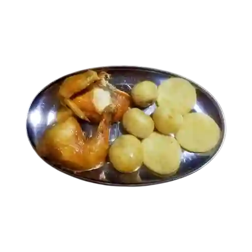 1/2 Pollo Dorado