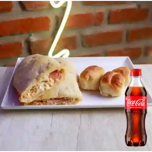 Combo Calzone Mediano +Cocacola Orig 400ml