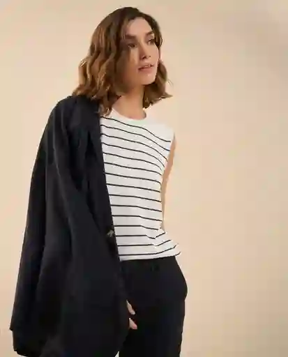 Esqueleto Tejido Crudo Yeso Claro Talla M 461G220 Esprit