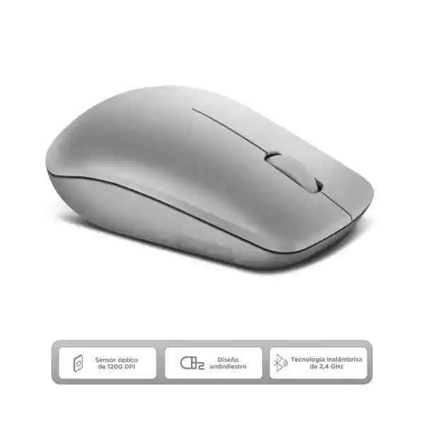 Lenovo Mouse Inalámbrico Gris pl 530