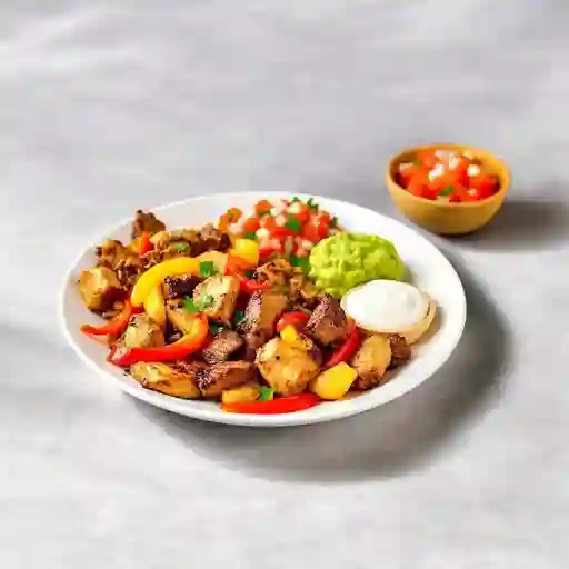 Fajitas De Pollo O Carne