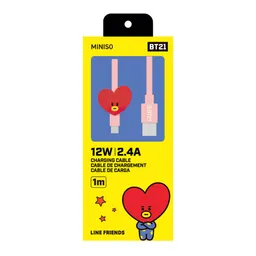 Cable de Carga y Datos 8Pin Serie Bt21 Tata Miniso