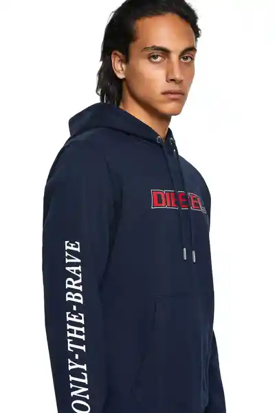 Diesel Buzo S-Girk-Hood-K10 Azul Talla XL