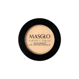 Masglo Polvo Compacto Perfect Finish Claro 1