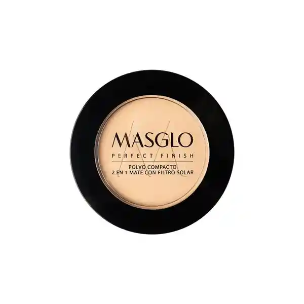 Masglo Polvo Compacto Perfect Finish Claro 1