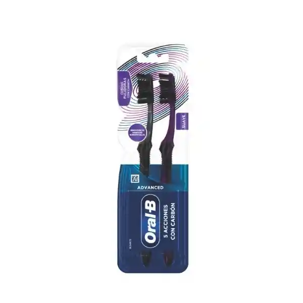 Oral-B Cepillo Advanced Carbón Suave