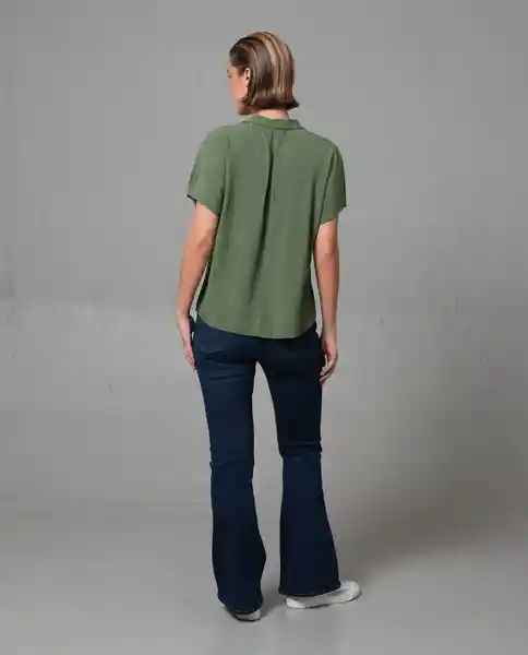 Camisa Mujer Verde Talla M 210G050_VER190414 Rifle