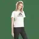 Adidas Camiseta Camo T Blanco Para Mujer Talla Ref: IW5172