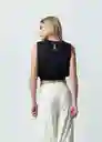 Camisa Cedar Mujer Azul Salva Ultra Oscuro T M 011G311 Naf Naf