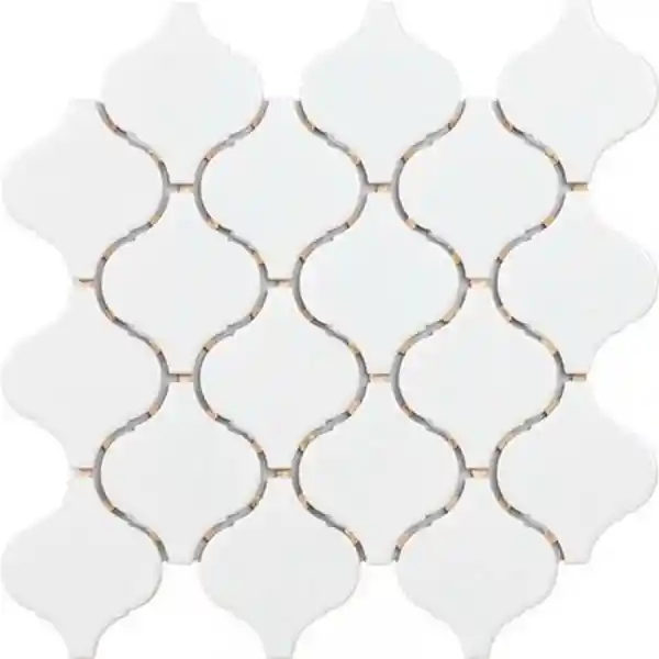 Intermatex Mosaico Flame White Gloss 28 x 24.6 cm
