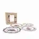 Set Plato Tesoro Jungla 20 cm Ambiente Gourmet
