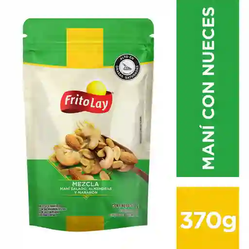 Fritolay Snack Mani Mezcla Nueces 370 g
