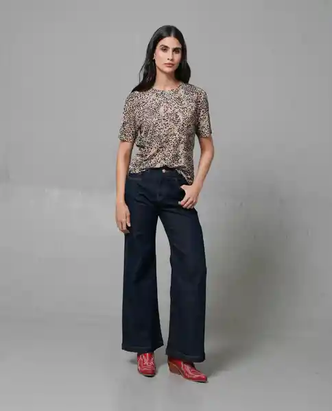 Camiseta Mujer Beige S 203G005_BEI161010 Rifle